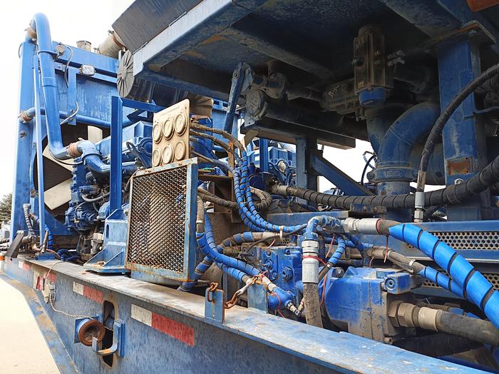 Used 2012 Cement Double Pump Trailer, FALCON