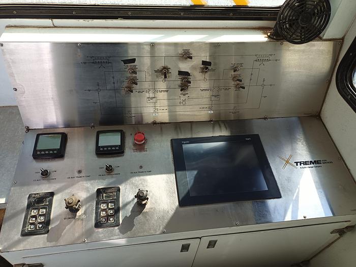 Used 2017 Quintuplex Double Pump Trailer, SERVA