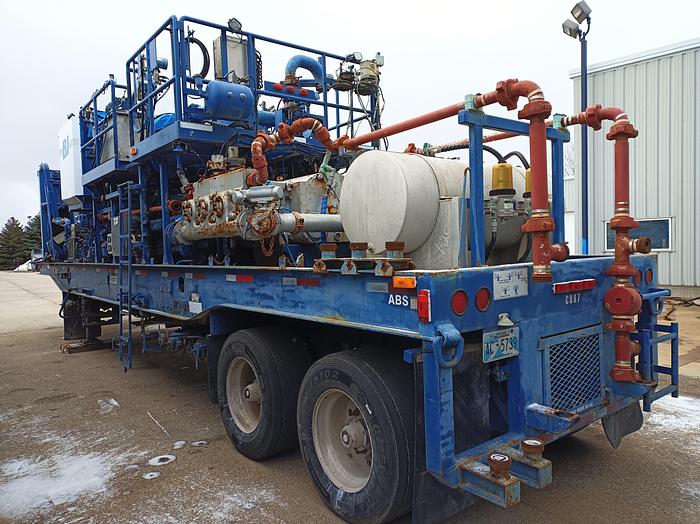 Used 2012 Cement Double Pump Trailer, FALCON
