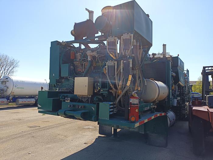 Used 2009 Cement Double Pump Trailer, Enerflow