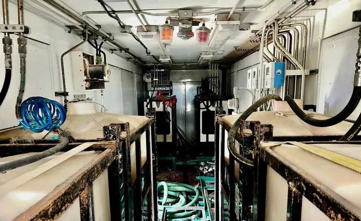 Used 2011 Enclosed Chemical Add Unit, Enerflow