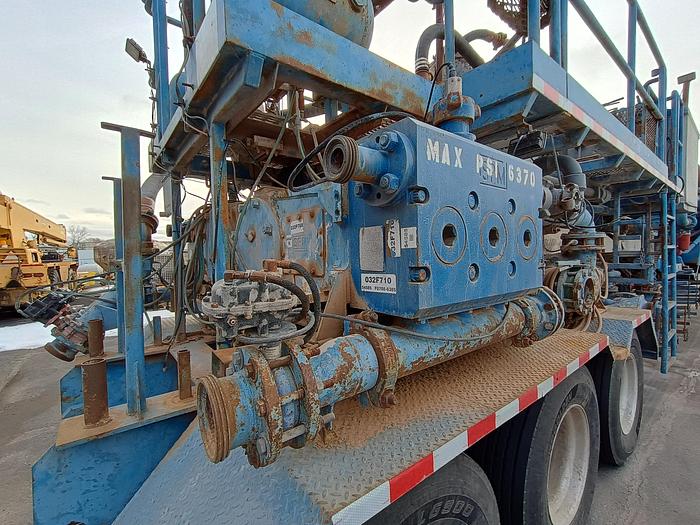 Used 2009 Cement Double Pump Trailer, NOV ROLLIGON