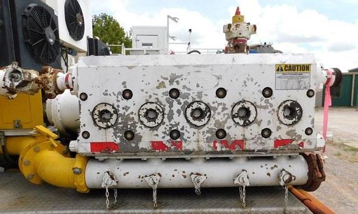 Used 2017 Quintuplex Double Pump Trailer, SERVA