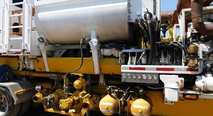 Used 2015 Quintuplex Double Pump Trailer, SERVA