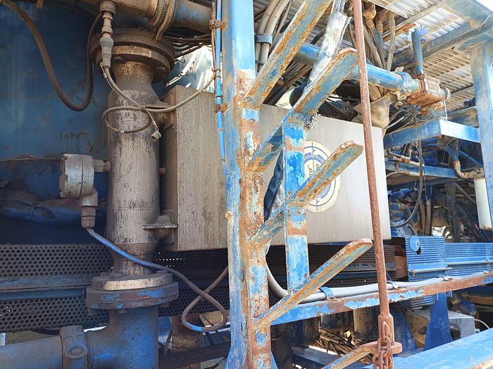 Used 2008 Cement Double Pump Trailer, FALCON