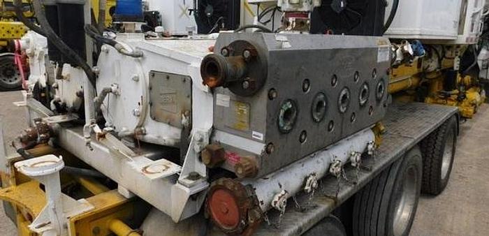 Used 2017 Quintuplex Double Pump Trailer, SERVA