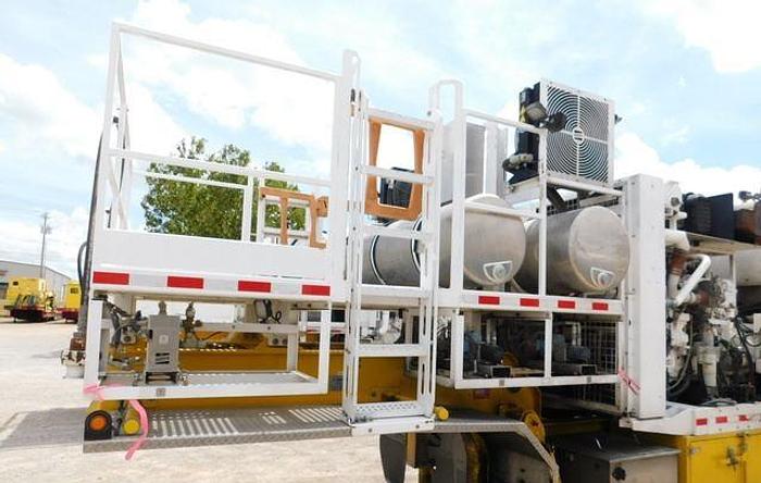 Used 2017 Quintuplex Double Pump Trailer, SERVA