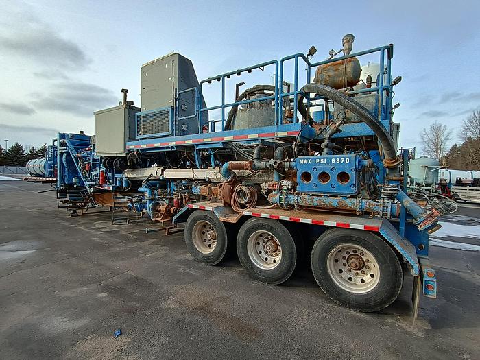 Used 2009 Cement Double Pump Trailer, NOV ROLLIGON