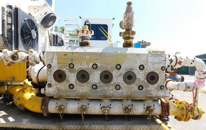 Used 2015 Quintuplex Double Pump Trailer, SERVA