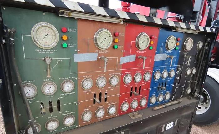 Used 2018 Quicklatch Frac Manifold Trailer, NOV