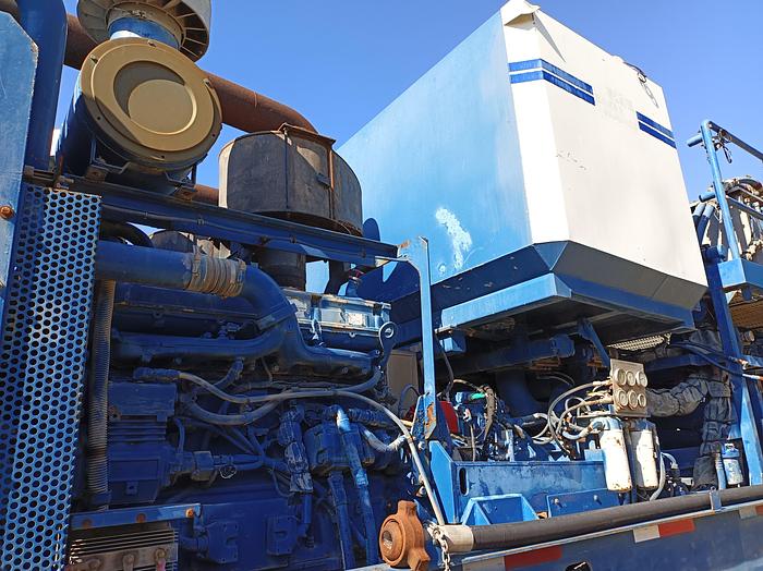 Used 2008 Cement Double Pump Trailer, FALCON