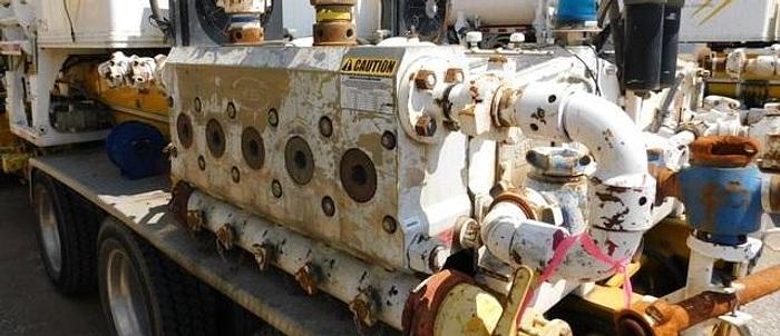 Used 2015 Quintuplex Double Pump Trailer, SERVA