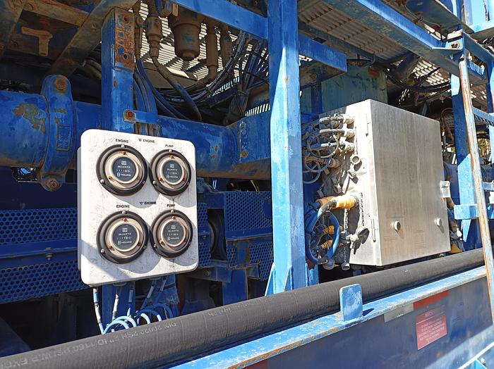 Used 2008 Cement Double Pump Trailer, FALCON