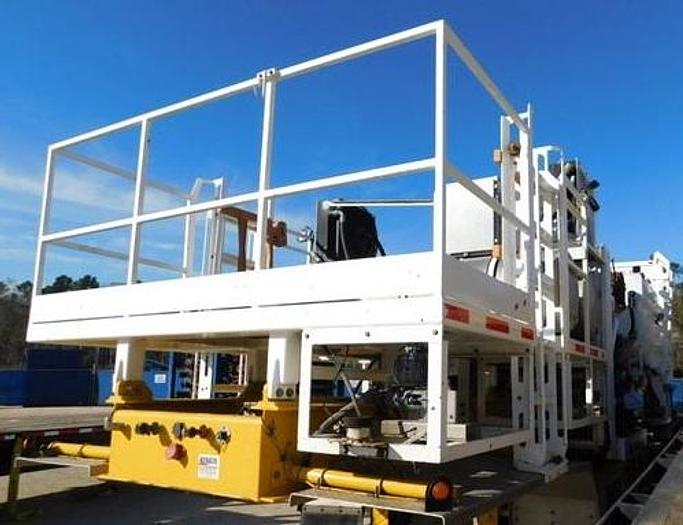 Used 2015 Quintuplex Double Pump Trailer, SERVA