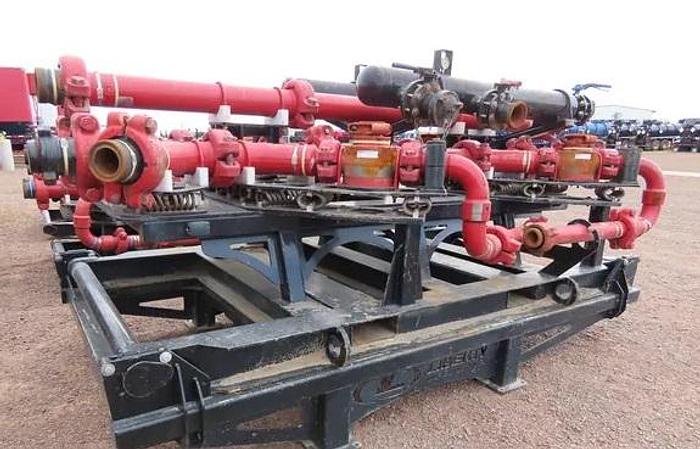 Used Frac Manifold Skid, SPM