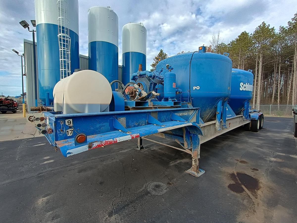 Used 2011 Cement Bulk Trailer, FONTAINE