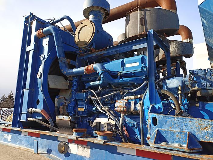 Used 2006 Cement Double Pump Trailer, FALCON