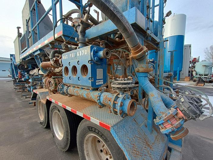 Used 2009 Cement Double Pump Trailer, NOV ROLLIGON