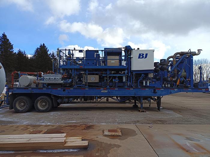 Used 2012 Cement Double Pump Trailer, FALCON