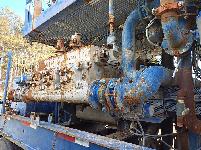 Used 2006 Cement Double Pump Trailer, FALCON