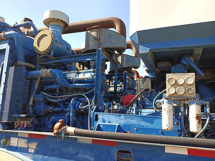 Used 2008 Cement Double Pump Trailer, FALCON