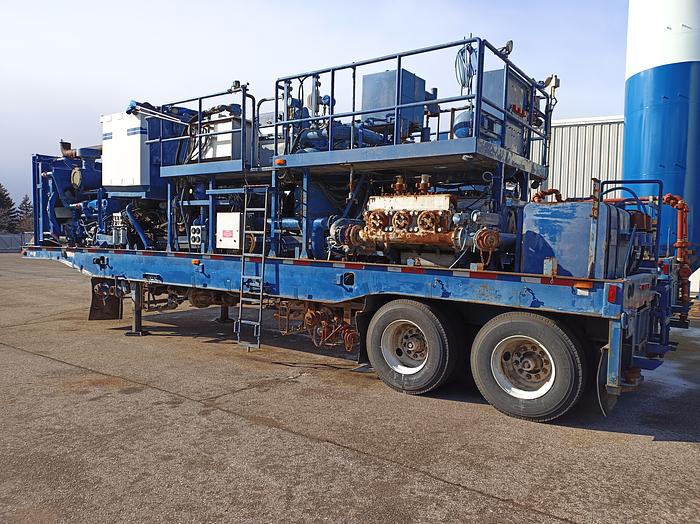 Used 2006 Cement Double Pump Trailer, FALCON