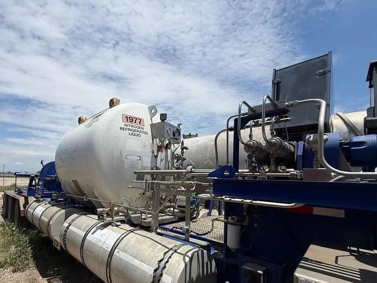 Used 2014 40k Nitrogen Pump Trailer, CS&P Technologies