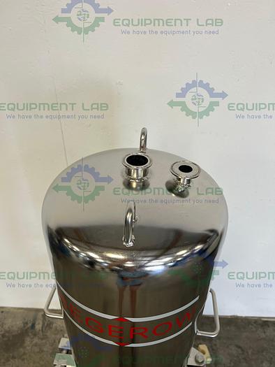 Used Begerow  Beco-Integra Stainless Steel Filter Housing w/ Valves, 12" SS Housing