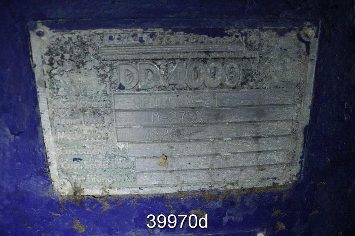 Used Beloit Jones DD4000 Refiner, 26/30" #39970