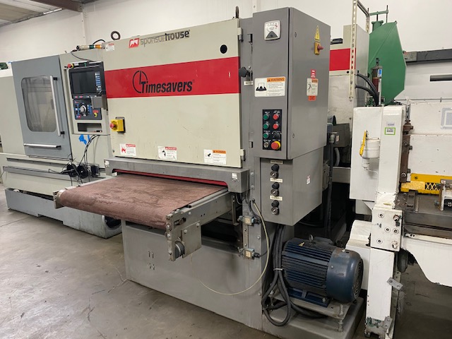 Used Timesavers 36" Metal Wide Belt Sander Grinder 137-1HPM