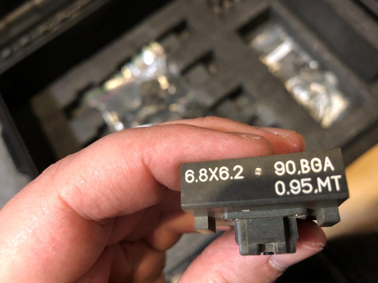 Used DELTA DE8000 6.8 x 6.2 eMGA Test Handler Change Kit