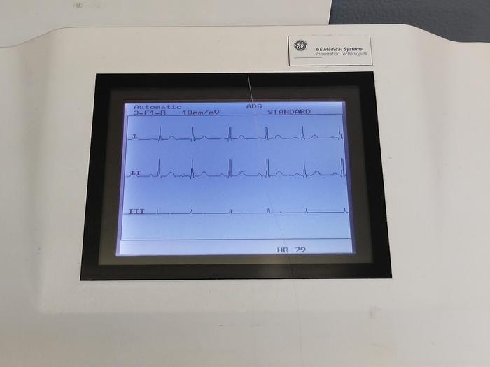 Gebraucht GE MAC 1200 ST EKG Gerät auf Wagen