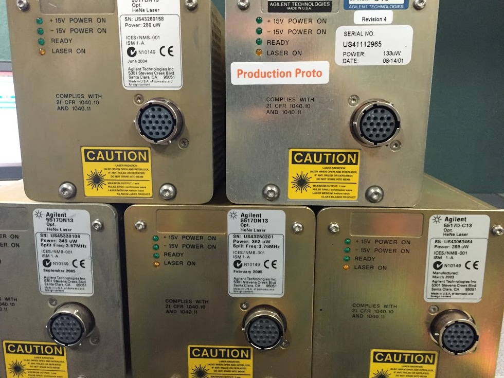 Used Agilent 5517DN13  HeNe LASERS