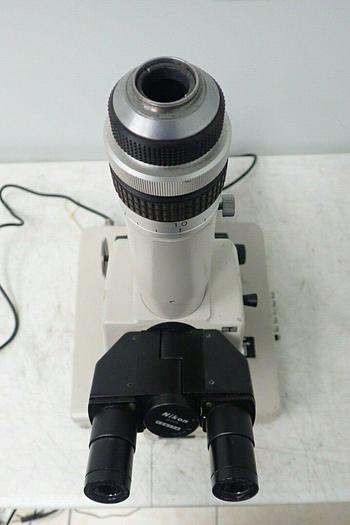 Used Nikon Biophot Trinocular Microscope