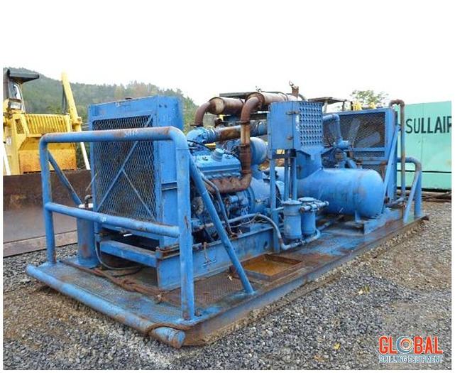 Used Item 0500 : Sullair Skid Mounted Air Compressor – SOLD