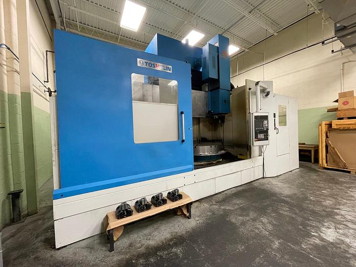 Used 63"/78.7" TOSHULIN "BASICTURN" CNC VERTICAL BORING MILL