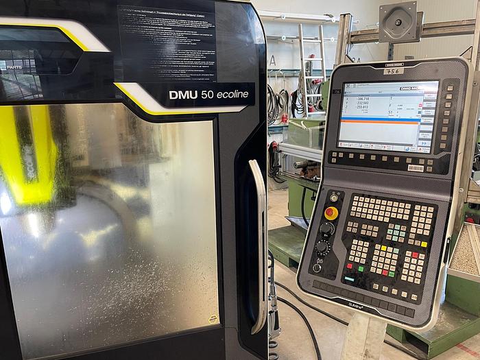 Gebraucht 5 Achsen CNC Universalbearbeitungszentrum DMG DMU 50 eco (3+2)