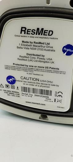 Gebraucht ResMed S8 AutoSet Spirit II CPAP-Gerät mit Tasche