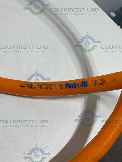 Used Saint Gobain  HOSSMP-16 Pure Fit 143" Hose w/ 1 1/2" Sanitary Fitting 125PSI