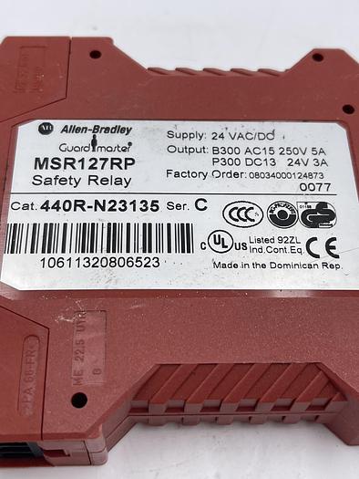 Used Allen-Bradley 440R-N23135 Ser C 