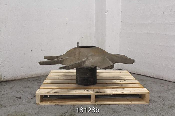 Used Black Clawson 300 Vokes Rotor, 42", 8-Vane #18128