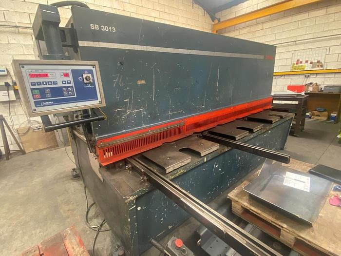 Used 2006 Durma SB3013 Guillotine Shears