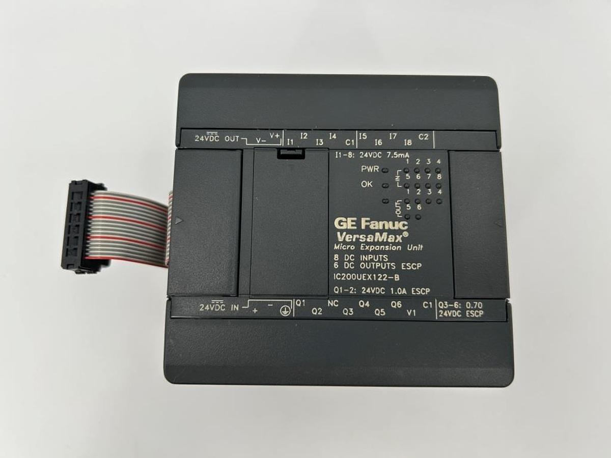 Gebraucht GE FANUC VersaMax Mikro-Erweiterungseinheit IC200UEX122-B