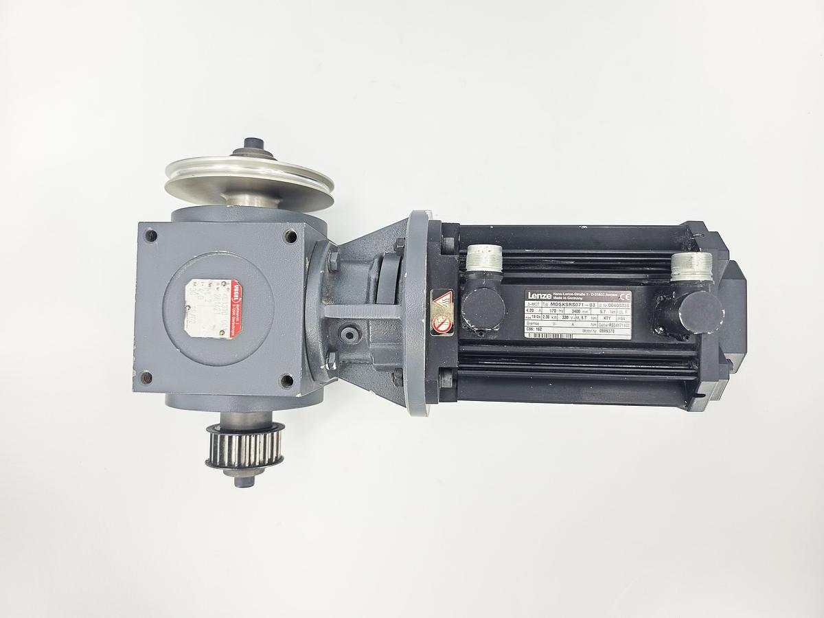 Gebraucht LENZE MDSKSRS071-03 Sevomotor 00400336