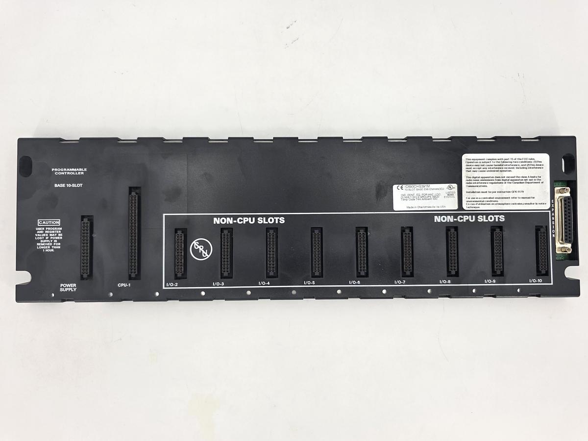 Gebraucht GE Fanuc Basisplatte IC693CHS391M