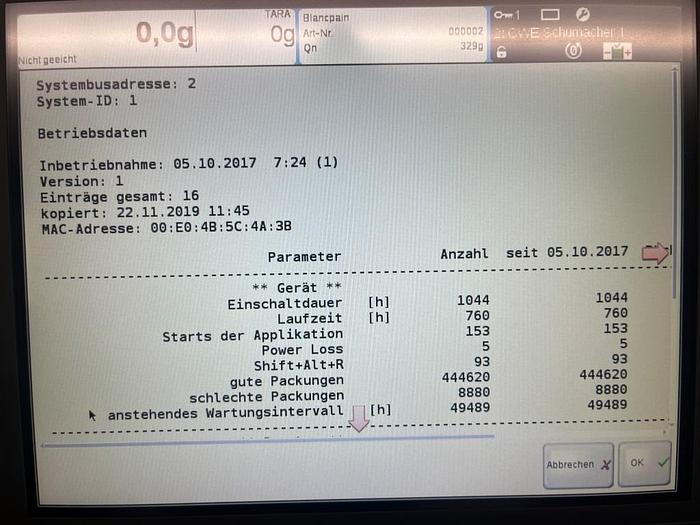 Gebraucht BIZERBA CWEmaxx 3000/6000