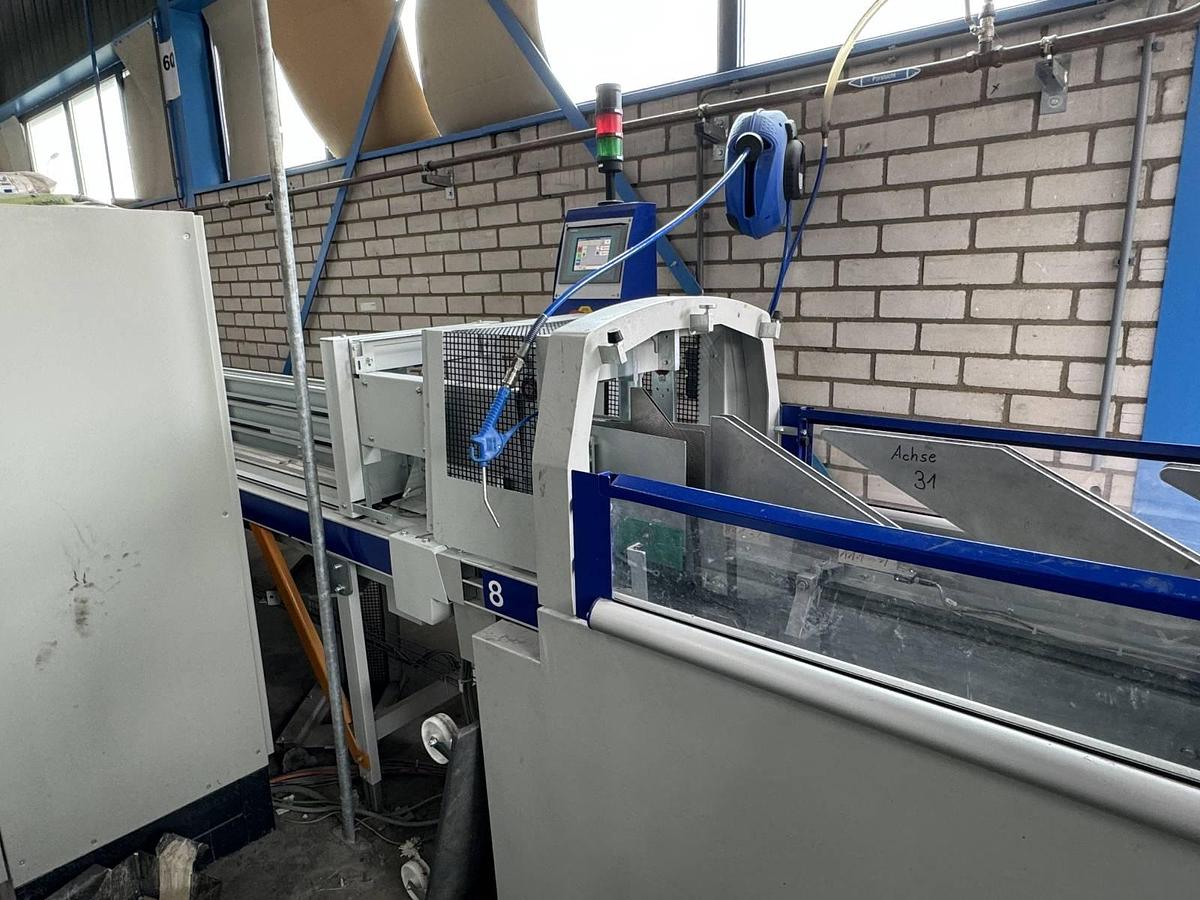 Gebraucht KOLBUS RÜCKENBELEIM- UND FÄLZELMASCHINE RF 700