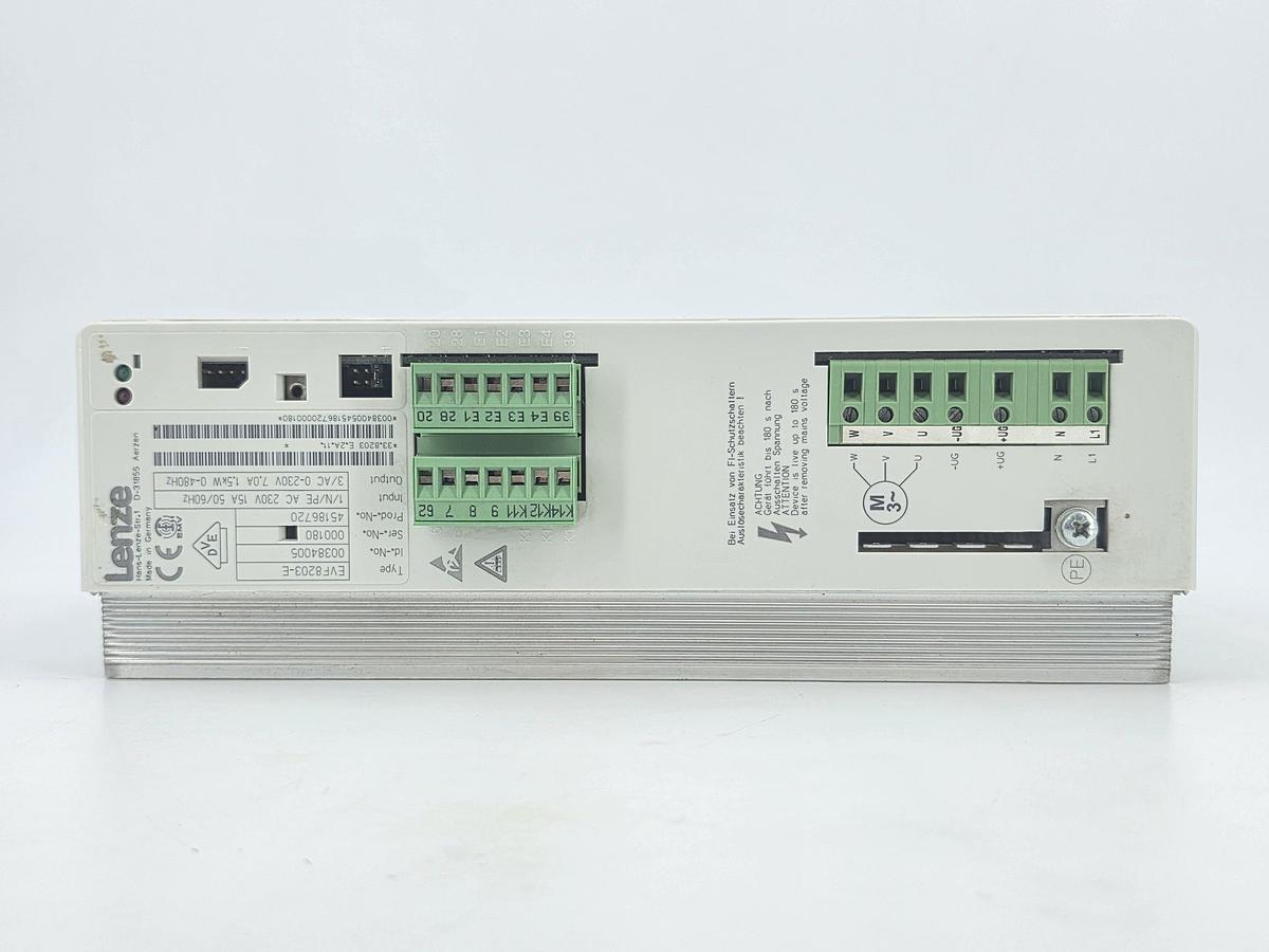 Gebraucht LENZE EVF8203-E Frequenzumrichter 00384005