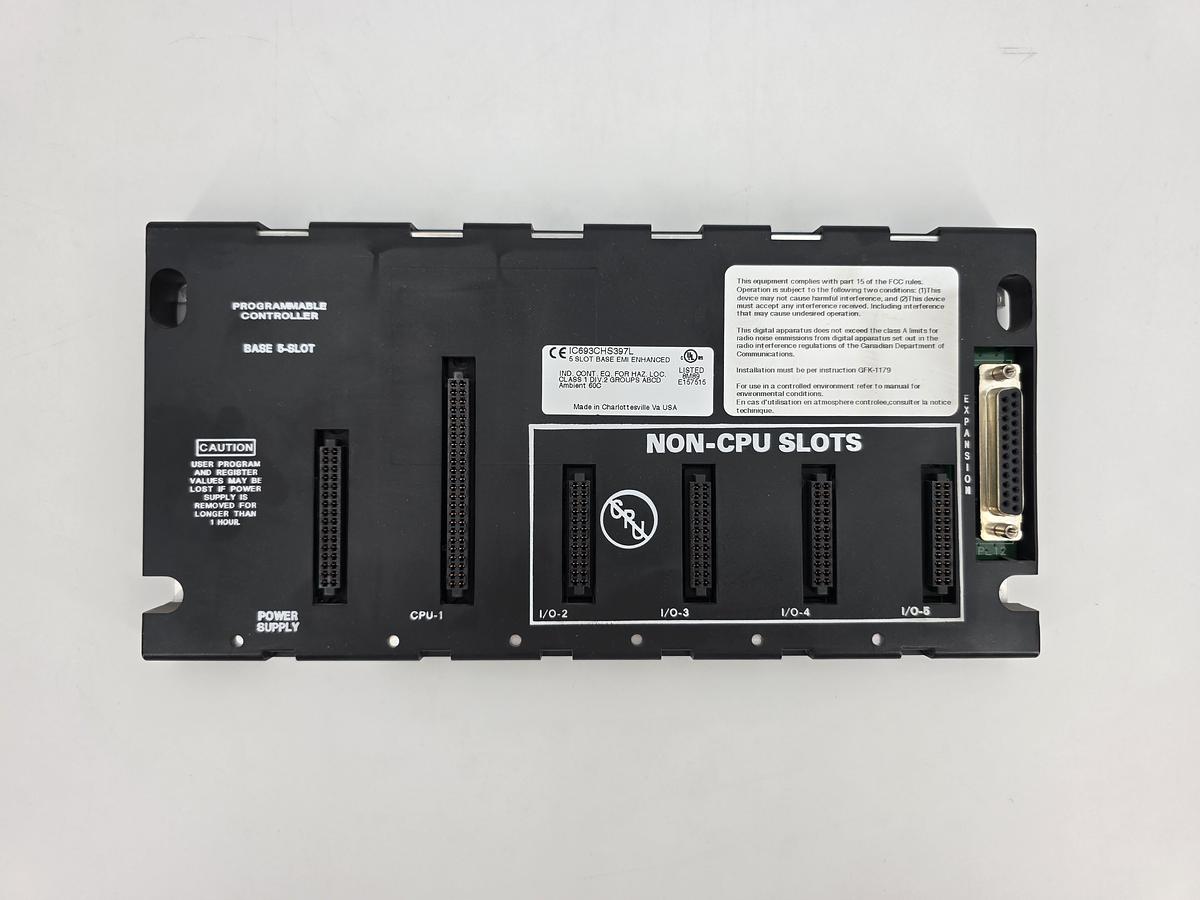 Gebraucht GE Fanuc Basisplatte IC693CHS397L
