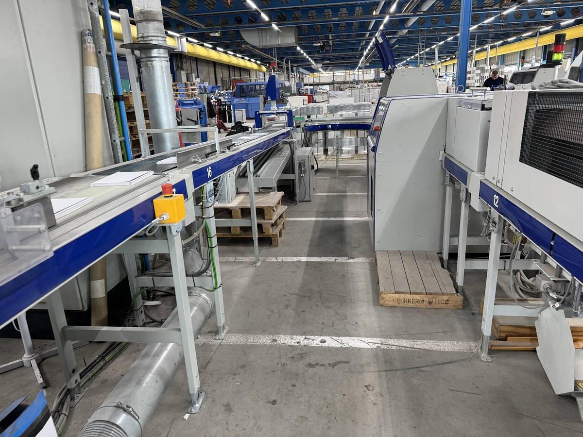 Gebraucht KOLBUS RÜCKENBELEIM- UND FÄLZELMASCHINE RF 700